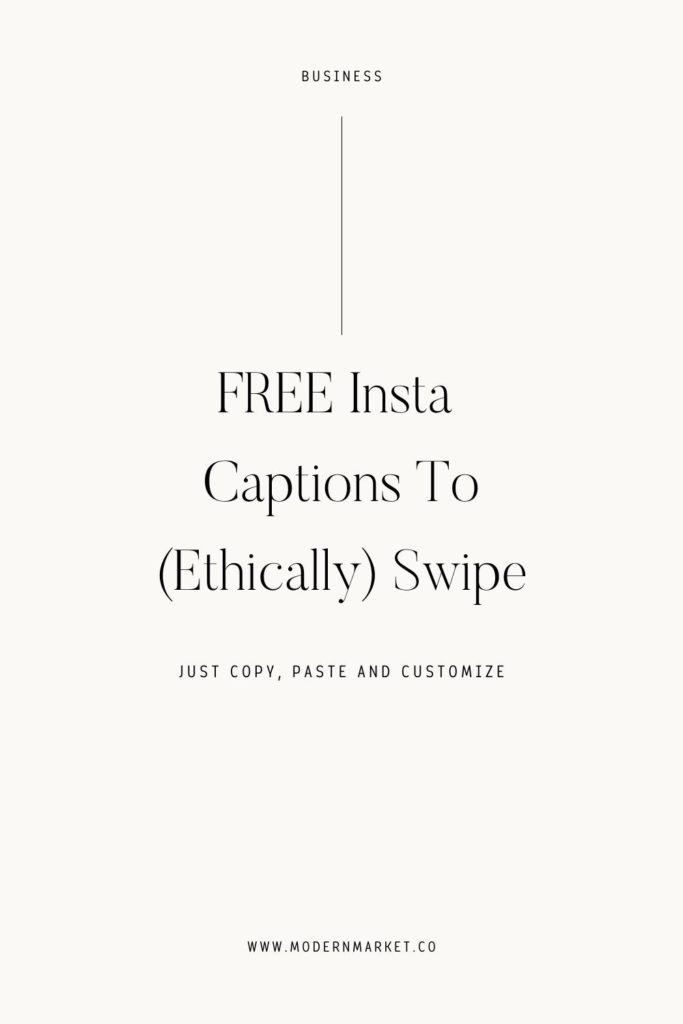 FREE Instagram Captions
